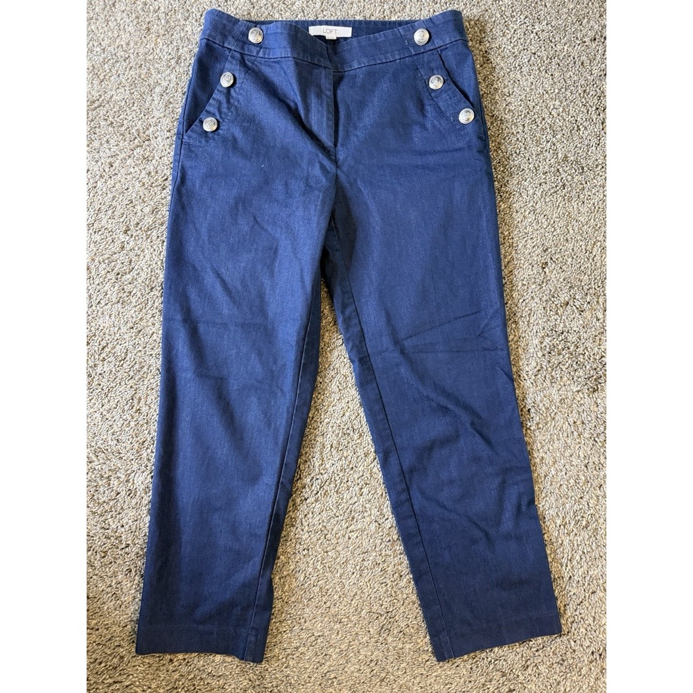 LOFT Women's Coin Pocket Riviera Slim Pants Size 2